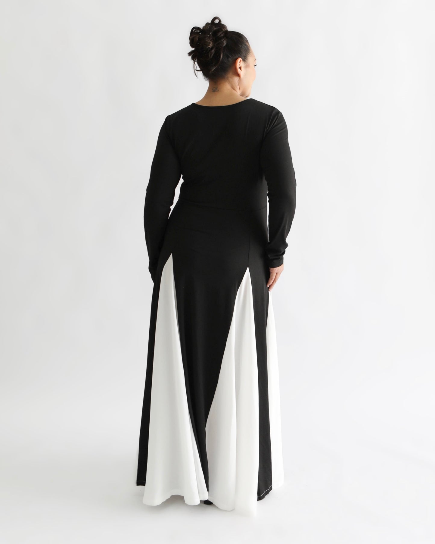 Viral Contrast Dress