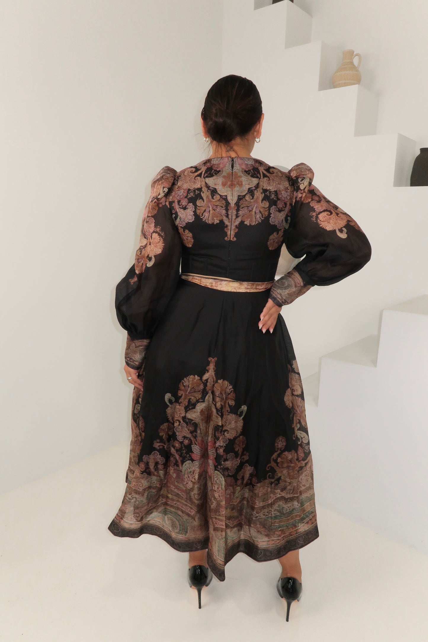 Zimmermann Illustration Midi Dress